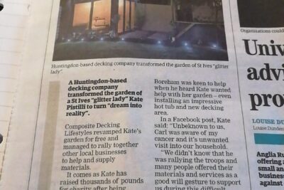In the paper again!