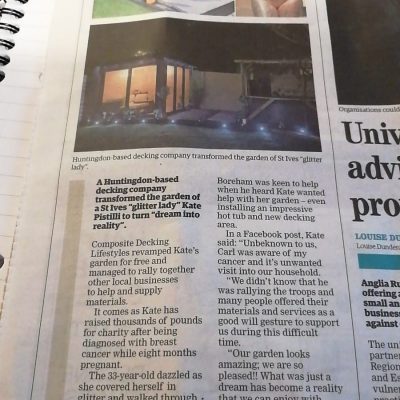In the paper again!